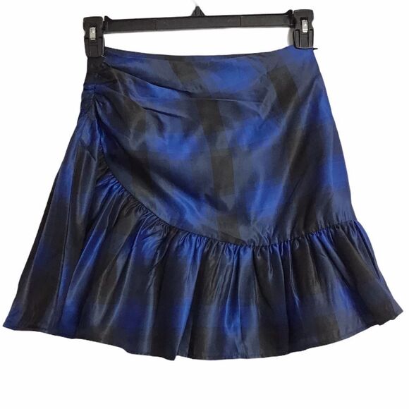 Lover’s + Friends Brent Plaid Mini Skirt NWT Size XS - Picture 3 of 10